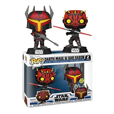 POP Darth Maul & GAR Saxon Glow Dark Pack