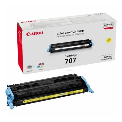 Canon 9421A004 (707Y) Toner yellow, 2K pages @ 5% coverage