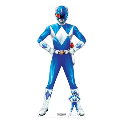 Power Ranger Blue Lifesize Cardboard Cutout / Standup / Standee