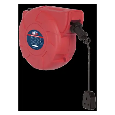 Cable Reel System Retractable 25m x 230V Socket