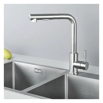 Kitchen Faucet Mixer Tap With Pull-out Shower Single Lever