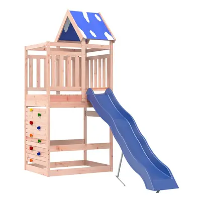 vidaXL Outdoor Playset Garden Playhouse Kids Playground Solid Wood Douglas