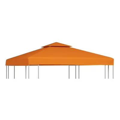 vidaXL Gazebo Cover Replacement 310g/mÂ² Orange 3x3m Waterproof Canopy Top