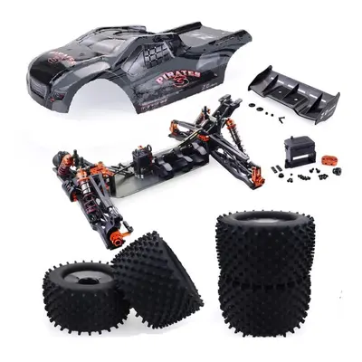 4WD 80km/h Brushless RC Car Frame Kit without Electronic Parts