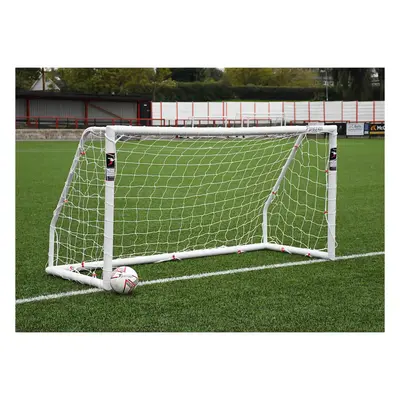 8 x Feet Match Approved Football Goal Posts & Net - All Weather Outdoor Rated