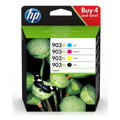 HP 903XL Cyan, Magenta, Yellow & Black Ink Cartridges, Cyan