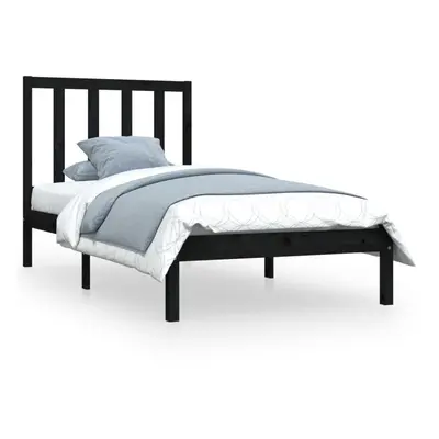 (black, x cm) vidaXL Solid Wood Pine Bed Frame Bedstead Platform Bed Multi Colours/Sizes