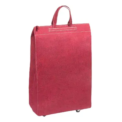 (Red) In Pulley Bag Shopping Bag Portable Luggage Bag Camping Travel Storage Handbag