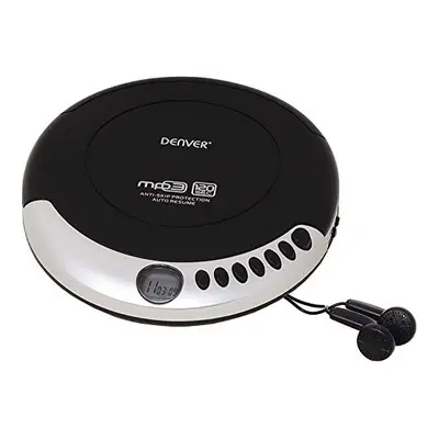 DMP-391 Personal CD Player Discman With MP3 / Audio Book Support, Second Antishock, Resume/Last 