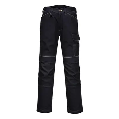 (30R, Black) Portwest Womens/Ladies PW3 Stretch Work Trousers