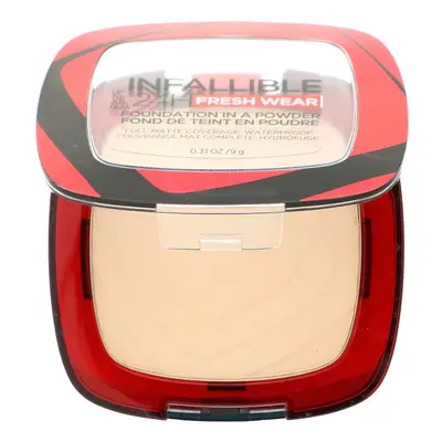 L'Oreal, Infallible 24H Fresh Wear, Foundation In A Powder, Porcelain, 0.31 oz (9 g)