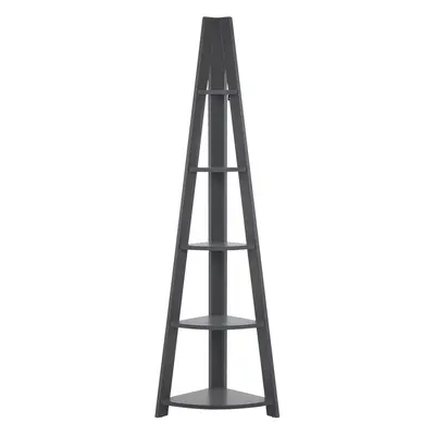 5 Tier Bookcase MOBILE SOLO Grey