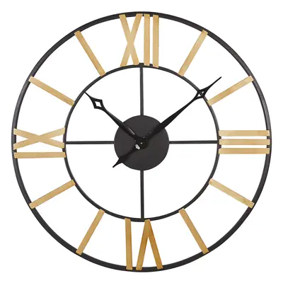 Wall Clock VALSOT Metal Gold