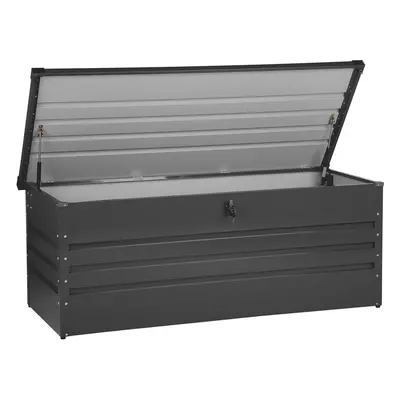 Storage Box CEBROSA Metal Graphite Grey