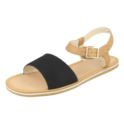 (UK 4.5 Child, Black) Girls Clarks Stylish Summer Sandals Skylark Pure Y - F Fit