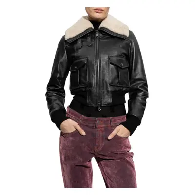 (L) DIESEL L-ISEK Womens Leather Jacket