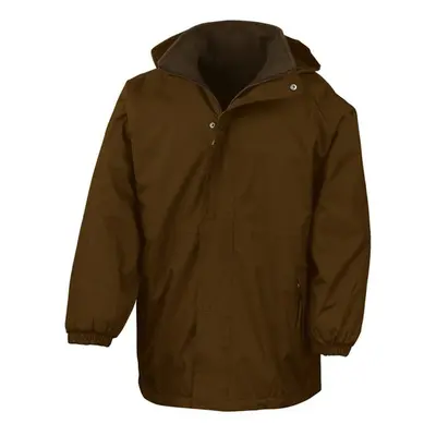 (S, Brown) Result Unisex Adult StormDri Reversible Jacket