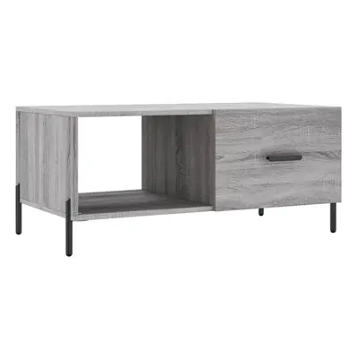 (grey sonoma) vidaXL Coffee Table Tea Side Table Sofa Couch Table Sonoma Oak Engineered Wood