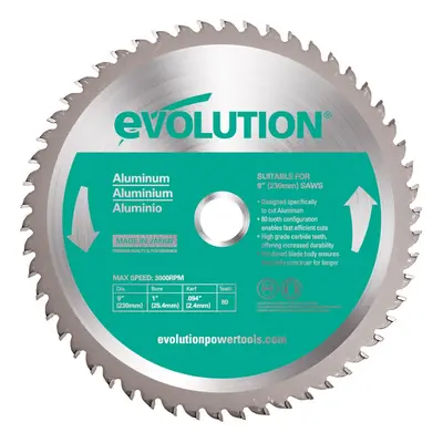 Evolution Aluminium Carbide-Tipped Blade, mm