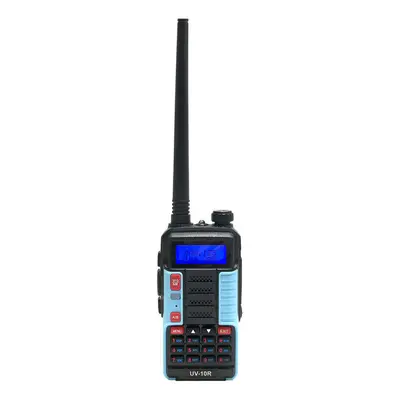 (Sky Blue) Baofeng BF UV10R 10W High Power USB Walkie Talkie Watts VHF UHF Ham Radio Station UV-