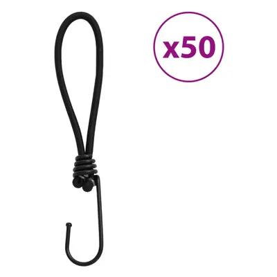 vidaXL Bungee Cord with Hooks Elastic Rope Bungee Strap Bungee Rope pcs