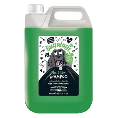 BUGALUGS Dog Shampoo - Soothing Aloe & Kiwi dog pet grooming shampoo & conditioner products for 