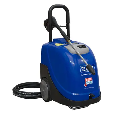 Heavy Duty Hot & Cold Pressure Washer - Diesel Water Heater - 2100W Motor