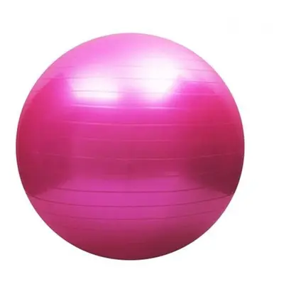 (Pink, 75cM) Yoga Ball With Air Pump