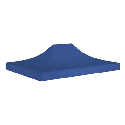 vidaXL Party Tent Roof 4x3 m Blue g/mÂ² Replacement Canopy Gazebo Cover