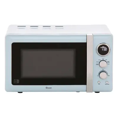 Swan Retro SM22030BLN Litre Microwave - Blue