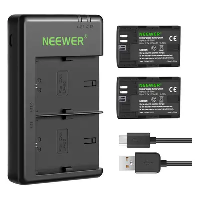 NEEWER LP-E6NH R6 II Replacement Li-Ion Battery Set For Canon