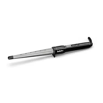 BaByliss Ceramic Curling Wand Pro, Flawless curls, - mm conical barrel, wrap control, variable h