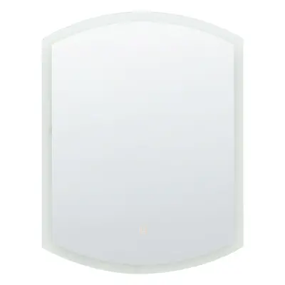 LED Bathroom Mirror BEZIERS cm cm Silver