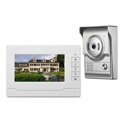 7 inch Color Screen Video Doorbell Intercom Wired Video Door Phone HD Camera for Home Improvemen