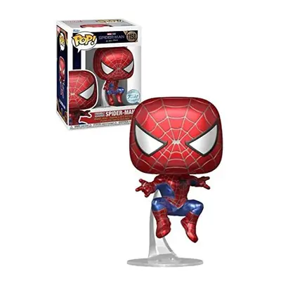 Funko POP! Spider-Man No Way Home - Friendly Neighborhood Spider-Man Metallic Exclusive