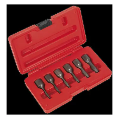 Screw Extractor Set 6pc 3/8"Sq Drive