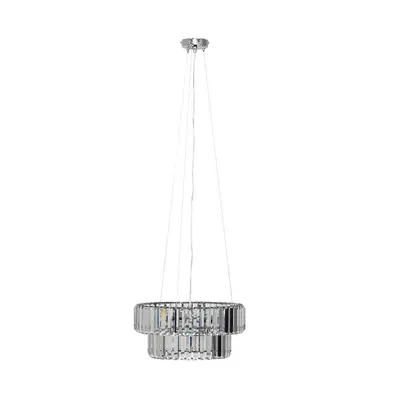 Belgravia Way Silver Ceiling Light Pendant