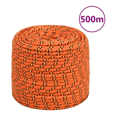 (orange, mm/ m) Marine Rope Dock Coil Boat Line Polypropylene Rope Multi Sizes Multi Colours