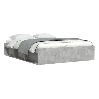 (concrete grey, x cm) vidaXL Bed Frame Bedroom Mattress Foundation Guest Room Bedstead Bed Base