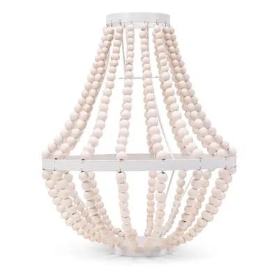 Elodie Beaded Easy Fit Chandelier Shade with 10W LED Warm White Bulb