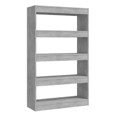 (concrete grey) vidaXL Book Cabinet/Room Divider Chipboard Shelf Room Partition Multi Colours