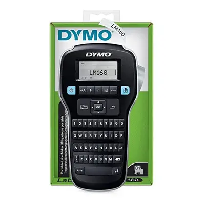 Dymo LabelManager Label Maker | Handheld Label Printer with QWERTY Keyboard | Includes Black & W