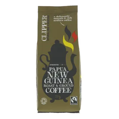 Clipper Papua New Guinea Ground Coffee g ( pack of )