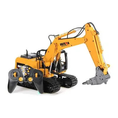 2.4G Channels Metal RC Excavator Broken Disassemble Charging RC Car Model Toys