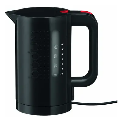 Bistro Electric Water Kettle, 1.0 Litre, Watt, Black, 11452-01UK