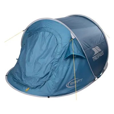 (One Size, Rich Teal) Trespass Swift Patterned Pop-Up Tent