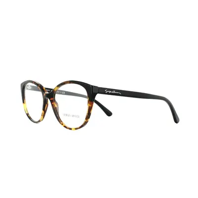 Giorgio Armani Glasses Frames AR7138 Yellow Havana and Black 52mm Womens