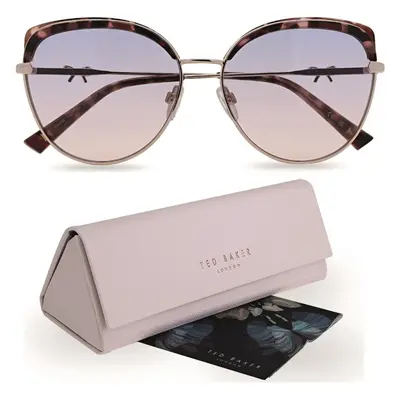 Ted Baker Tamma Sunglasses Gloss Milky Pink Tortoiseshell