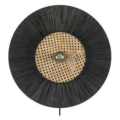 Paper Wall Lamp cm Black YAAPI