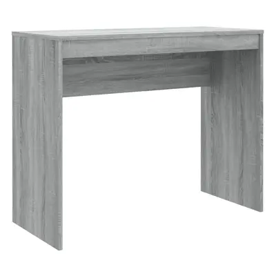 (grey sonoma) vidaXL Desk Computer Table Workstation Writing Working Desk Engineered Wood